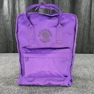 Fjallraven Re Kanken Backpack Purple 16L Classic Daypack School Bag Travel